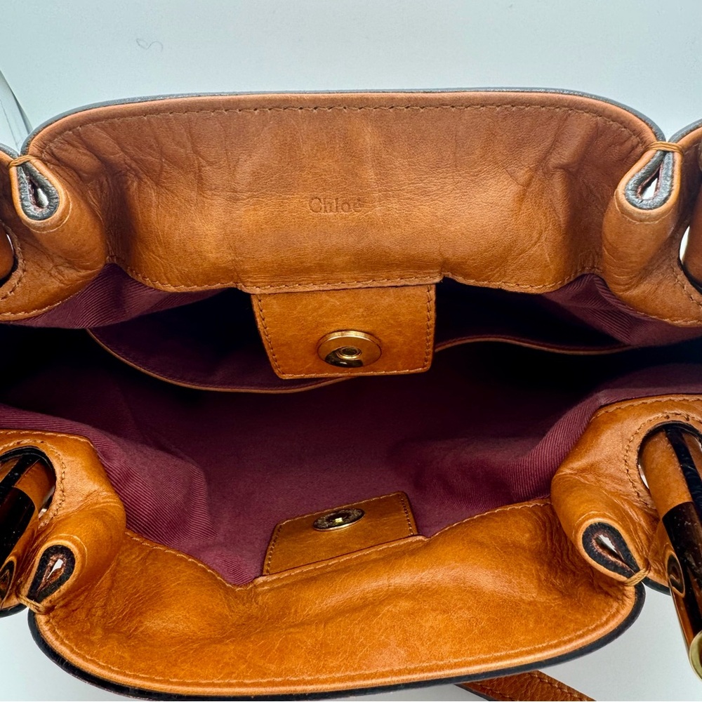 Chloe Victoria 2way Leather Bag - Picture 5 of 8